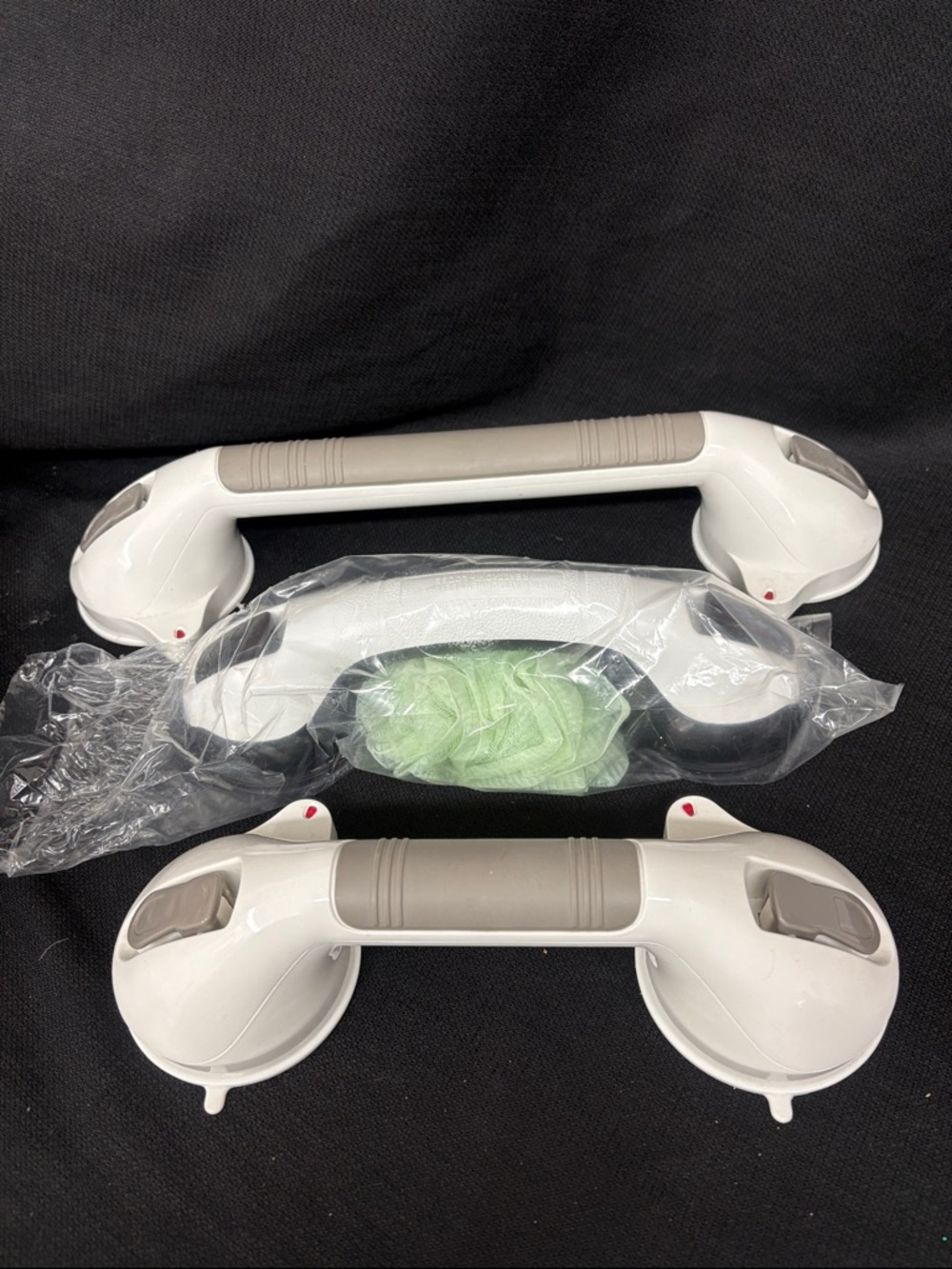 White Suction Grab Bars